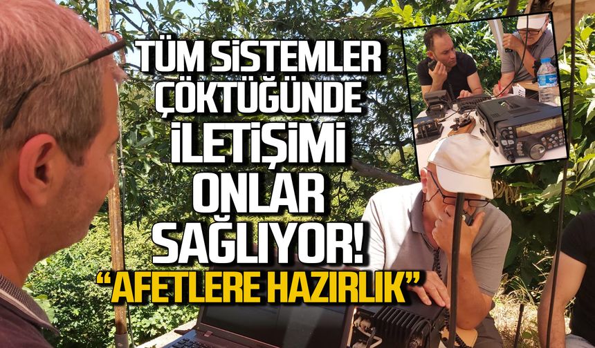 Amatör Telsiz Operatörleri arazide! Afetlere uluslararası hazırlık!