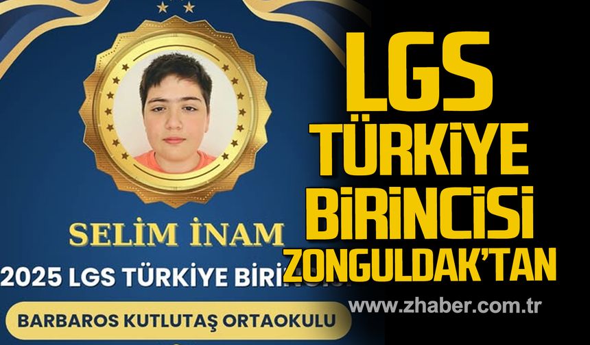 500 tam puan aldı! 2025 LGS Türkiye 1.si Selim İnam oldu!
