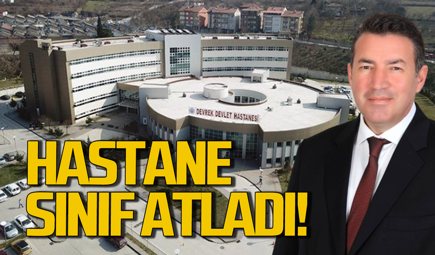 Özcan Ulupınar açıkladı: Devrek Devlet Hastanesi B statüsüne yükseldi!