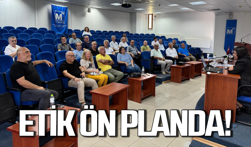 Zonguldak’ta “Denetçiler ve etik kuralları” masaya yatırıldı!