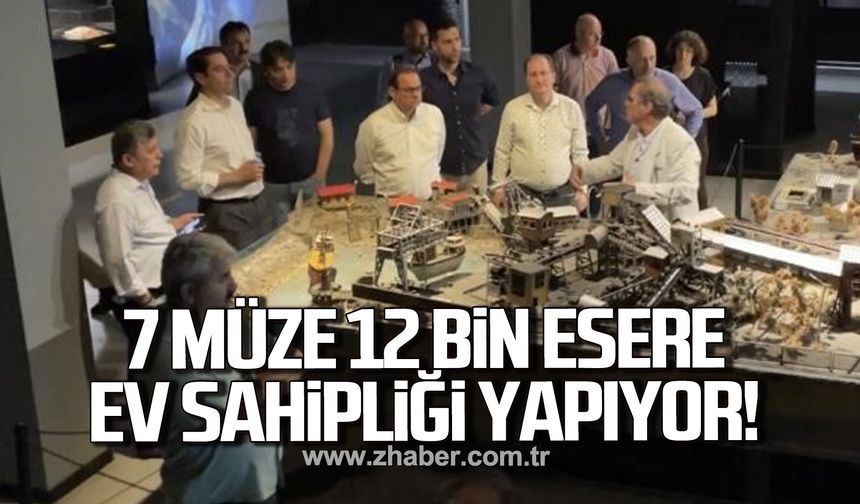 Zonguldak’ta 7 müze, 12 bin esere ev sahipliği yapıyor