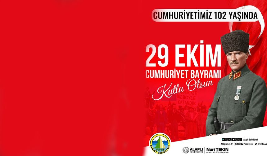 Nuri Tekin'den 29 Ekim Cumhuriyet Bayramı Mesajı