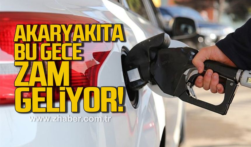 Benzine bu gece 1 lira 14 kuruş zam geliyor!