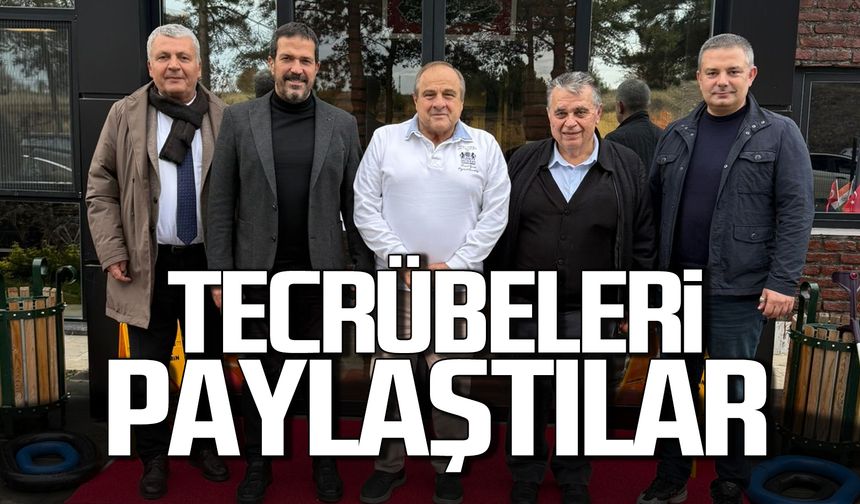 Tecrübeleri paylaştılar, ekonomiyi masaya yatırdılar!