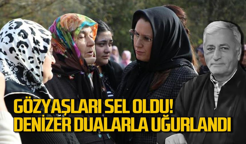 Recep Denizer dualarla uğurlandı!