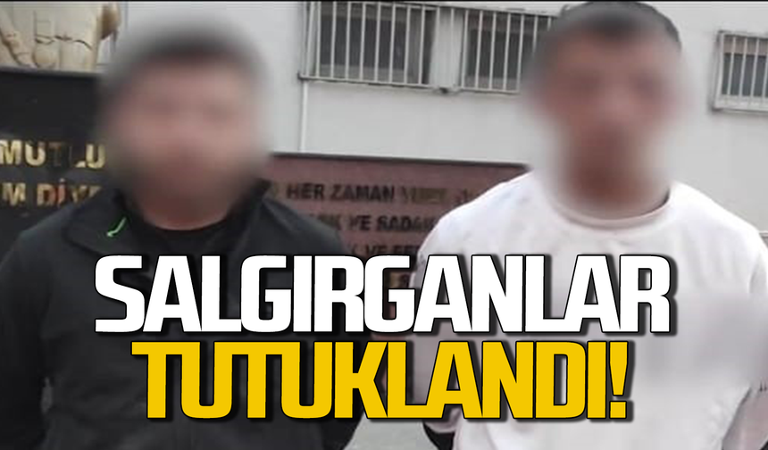 Silahlı saldırganlar tutuklanıp cezaevine gönderildi!