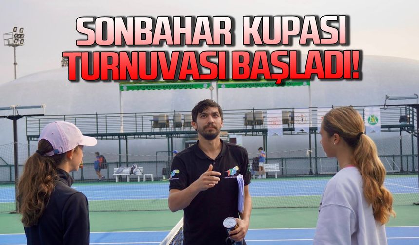 Çaycuma’da Sonbahar Kupası turnuvası başladı
