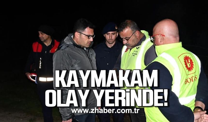 Alaplı’da Doğalgaz Alarmı; Kaymakam Selçuk Köksal olay yerinde!