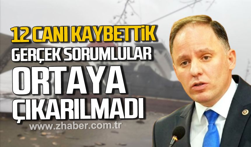 Deniz Yavuzyılmaz; "Ereğli'nin önünde battı, gerçek sorumlular ortaya çıkarılmadı"
