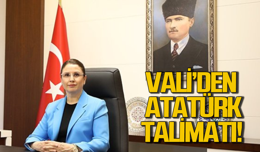 Bartın Valisi’nden “Atatürk” talimatı!