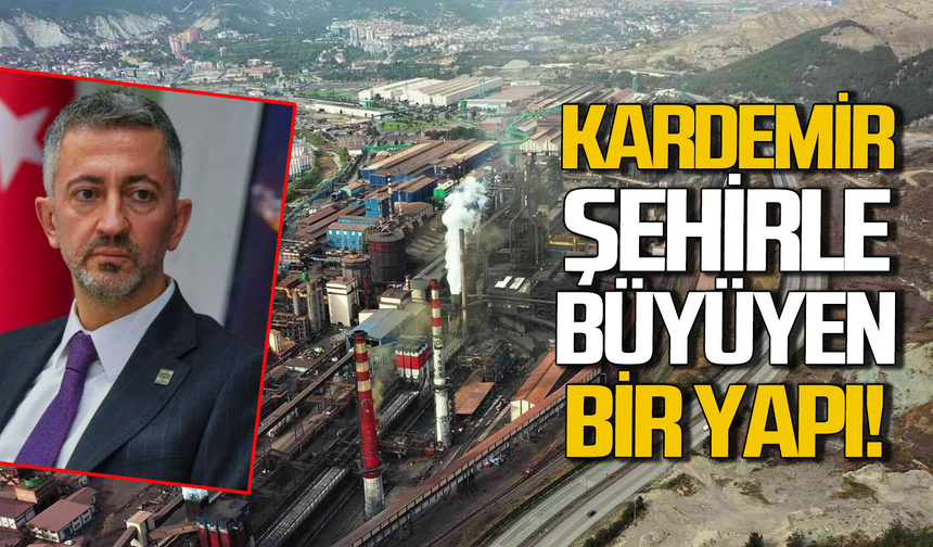 Muhammed Ali Oflaz, "Kardemir şehirle büyüyen bir yapı"