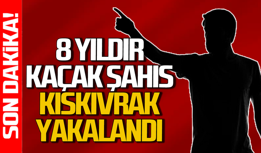 Zonguldak’ta 8 yıldır aranan şahıs kıskıvrak yakalandı!