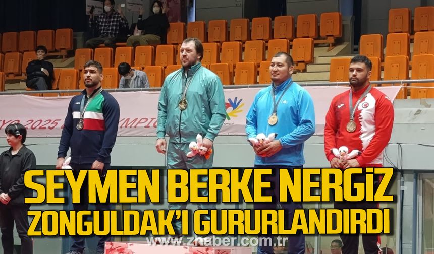 Alaplılı Seymen Berke Nergiz, Tokya’da 3. oldu