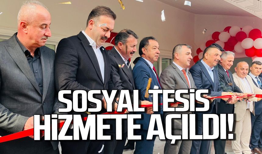 Başlarkadı Köyü sosyal tesisi hizmete açıldı!
