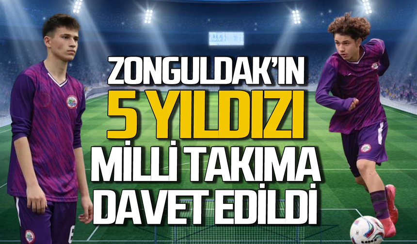 Zonguldak’ın 2 yıldızı Milli Takıma davet edildi