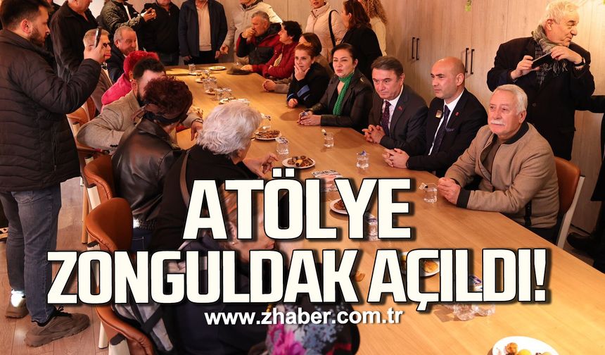 Atölye Zonguldak kapılarını vatandaşlara açtı!