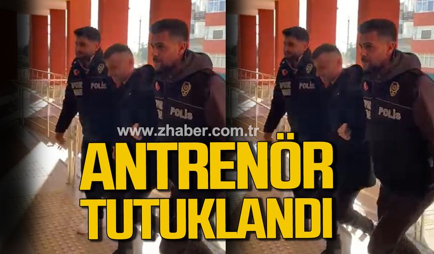Hakemi döven antrenör tutuklandı