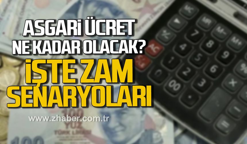 Asgari ücret ne kadar olacak? İşte zam senaryoları...