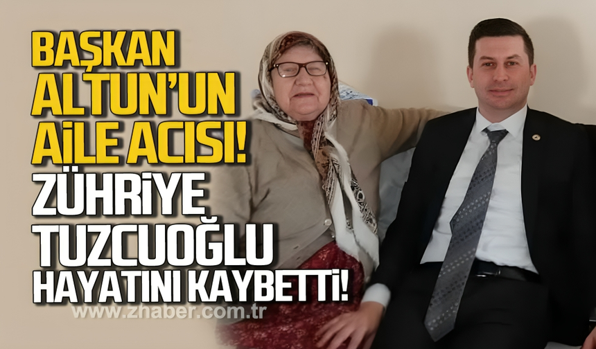 Kilimli Belediye Başkanı Kamil Altun'un acı günü!