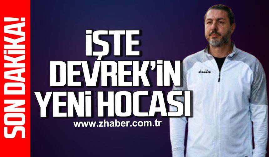 Devrek Belediyespor’un 3. Teknik direktörü belli oldu