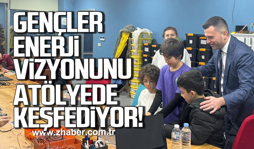 Gençler Enerjinin geleceğini enerji atölyesi’nde keşfediyor!