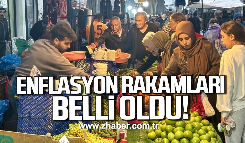 Kasım ayı enflasyon rakamları açıklandı!