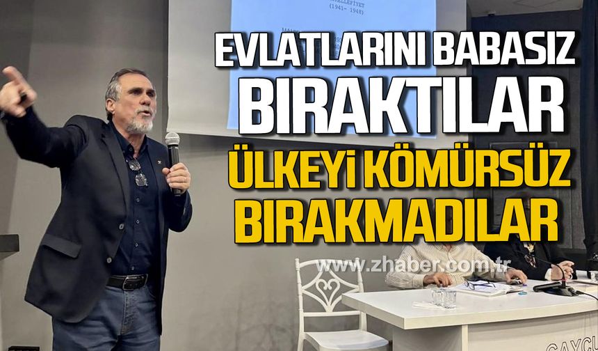 Ekrem Murat Zaman; "Bölge insanı evlatlarını babasız bıraktı ama ülkeyi kömürsüz bırakmadı”