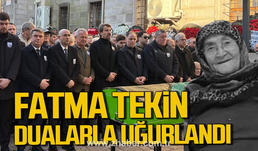 Fatma Tekin dualarla uğurlandı!