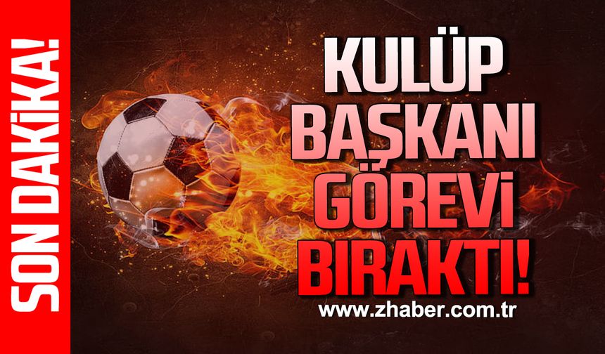Devrek Belediyespor Kulüp Başkanı Çetin Kuzu görevi bıraktı!