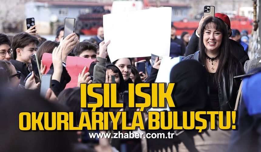 Yazar Işıl Işık okurlarıyla Zonguldak’ta buluştu