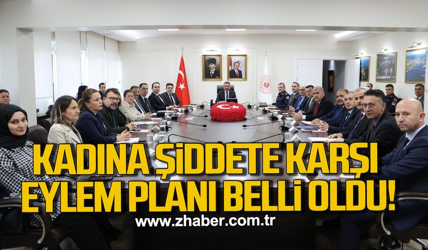 Zonguldak’ta Kadına şiddetle mücadelede yeni yol haritası belli oldu!