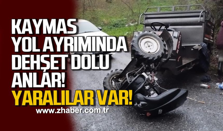 Alaplı’da pat pat kazası: 2 yaralı