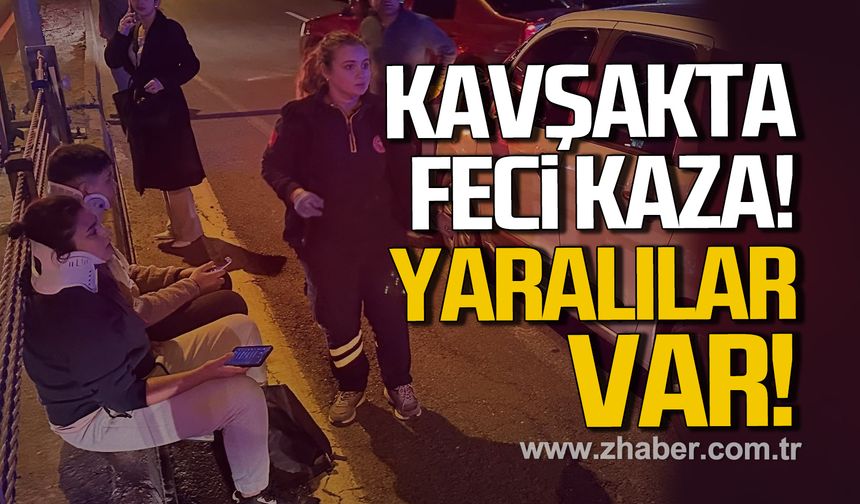 KDZ. Ereğli’de zincirleme trafik kazası! Yaralılar var!