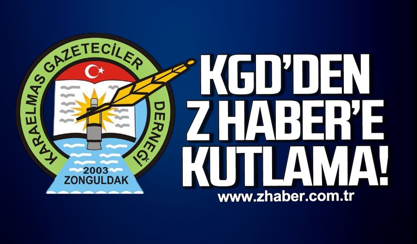 KGD'den Z HABER'e kutlama!