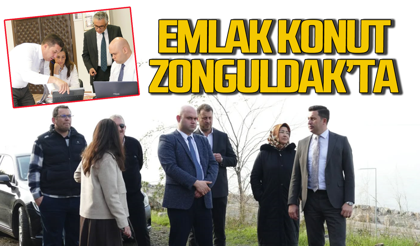 Emlak Konut Zonguldak’a Millet Bahçesi Projesi için geldi!