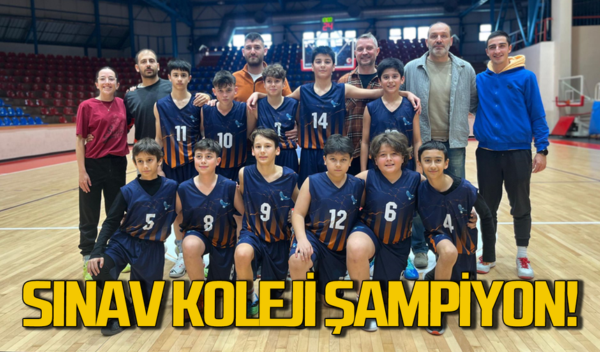 Sınav Koleji salonda da şampiyon: Farklı sınav!