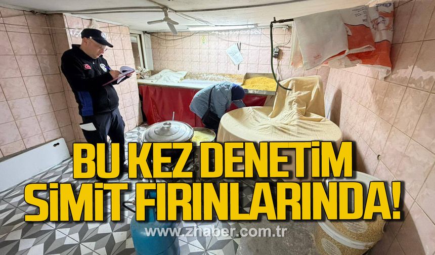 Devrek'te bu kez denetim simit fırınlarında!