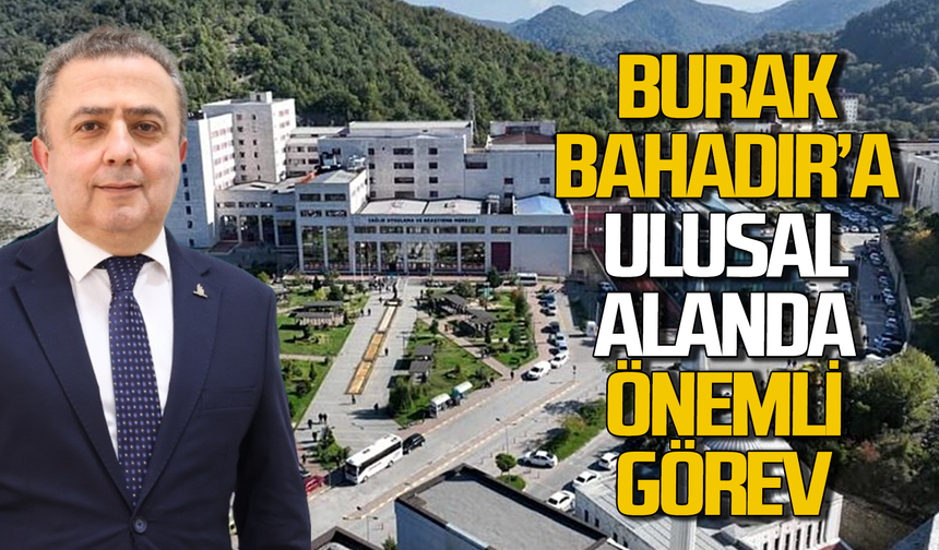 BEUN Hastanesi Başhekimi Prof. Dr. Burak Bahadır’a Ulusal düzeyde önemli görev!