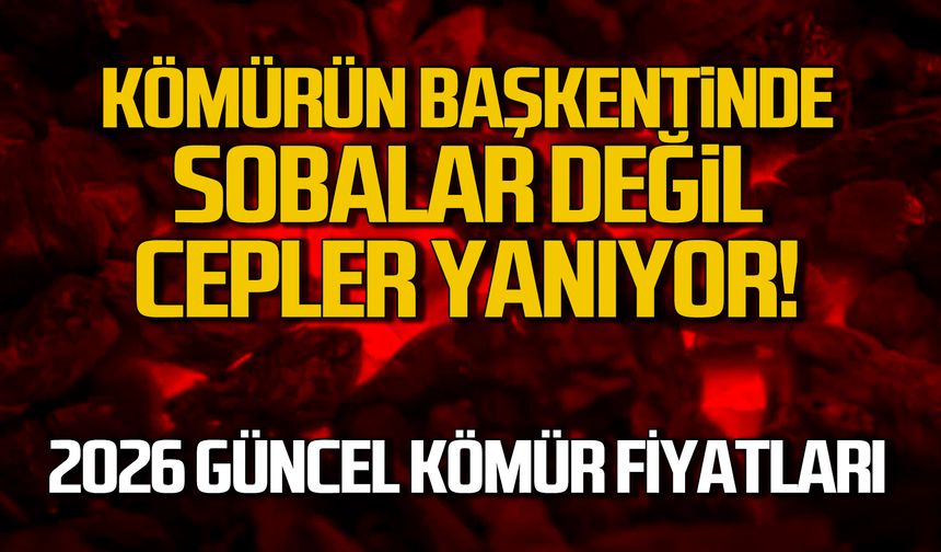 Kömür kenti Zonguldak’ta kömür fiyatları 2026'da yükseldi