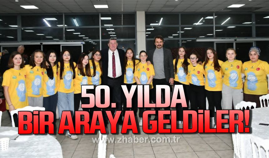 Alaplı Belediyesspor'un 50. Yılında bir araya geldiler