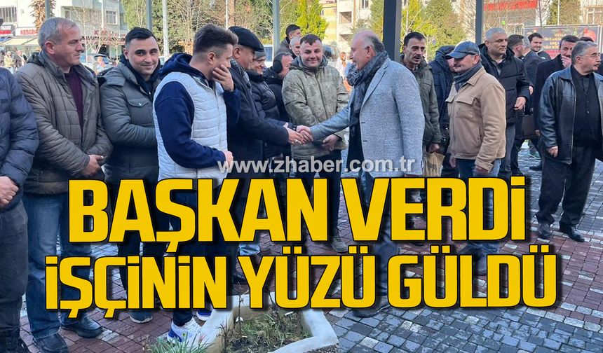 Emekçinin yüzü Gökçebey’de güldü