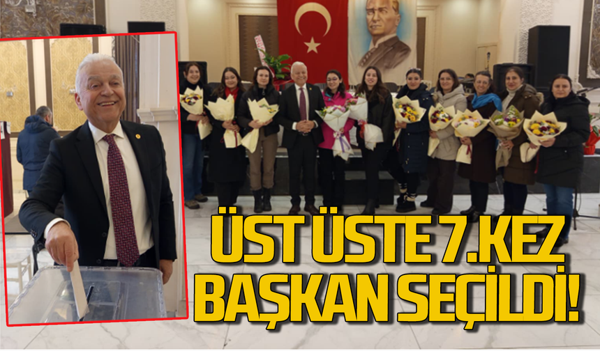 Hayri Kandemir güven tazeledi: 7 seçimi üst üste aldı