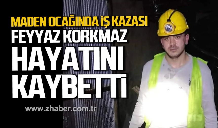 Kilimli'de maden ocağında iş kazası. Feyyaz Korkmaz hayatını kaybetti.