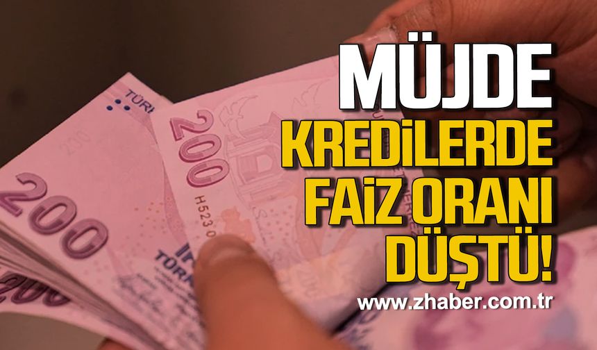 Esnafa müjde. Kredilerde faiz oranı düştü