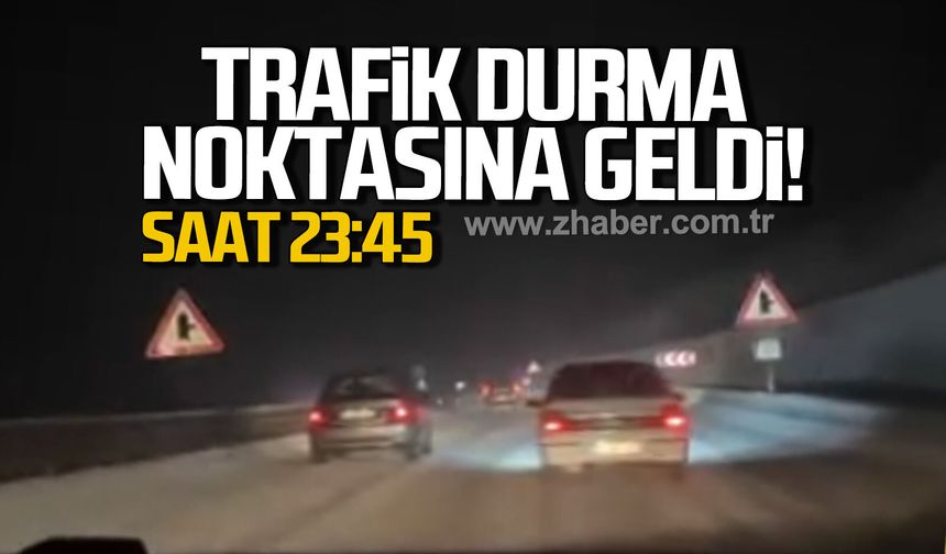 17 Ocak 2026 Saat 23:45 Zonguldak-Ereğli yolunda son durum