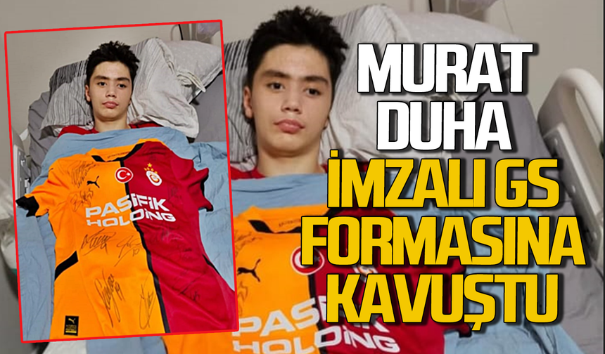 Murat Duha imzalı Galatasaray formasına kavuştu