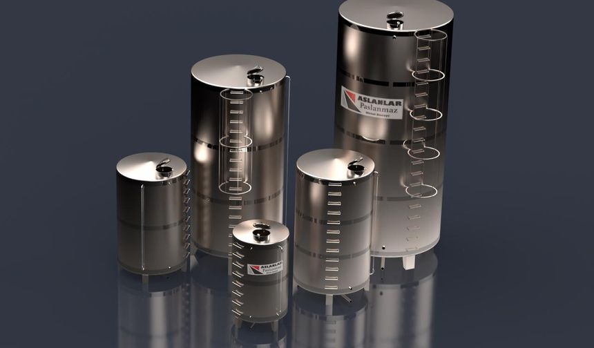 Paslanmaz Tank ve Paslanmaz Depo Modelleri