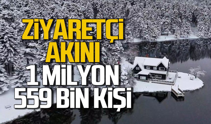 Ziyaretçi akını... 1 milyon 559 bin 487 kişi