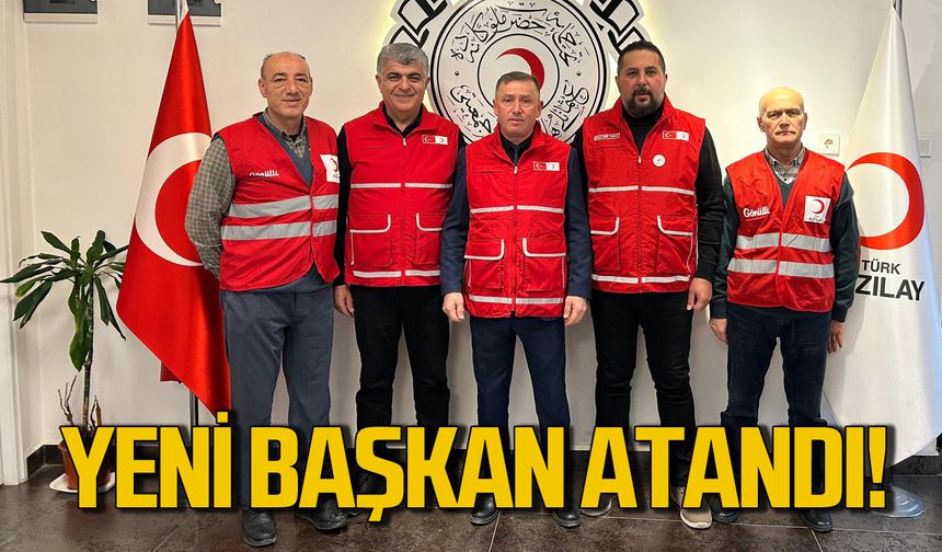 Türk Kızılay Alaplı Şube Başkanlığı’na Mehmet Şen Atandı