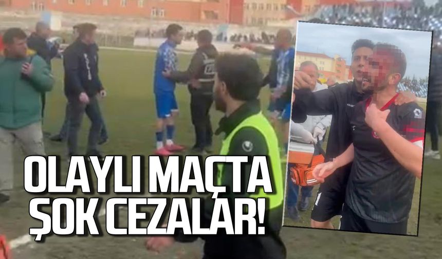 Olaylı maçın cezaları belli oldu: Bartınspor ve Merzifonspor ceza yağdı